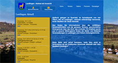 Desktop Screenshot of lautlingen.de